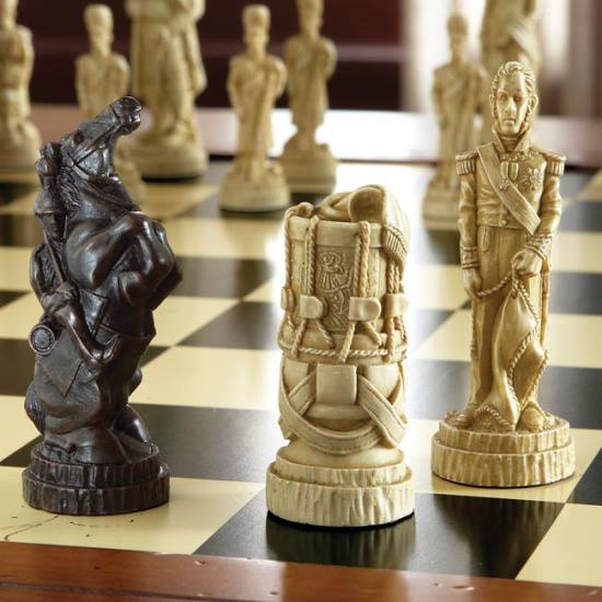 Battle of Waterloo chessmen
